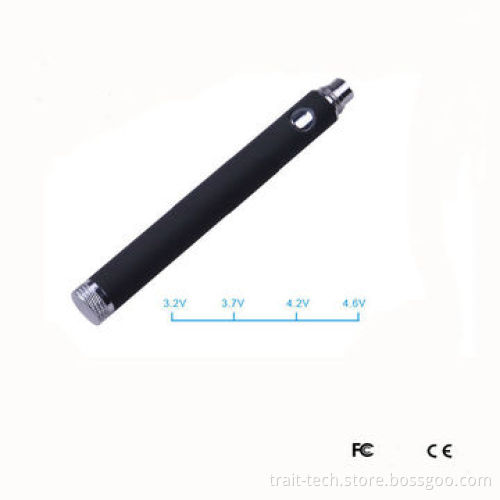 Factory Price 1,300mAh Adjustable Voltage Evod-C Twist battery